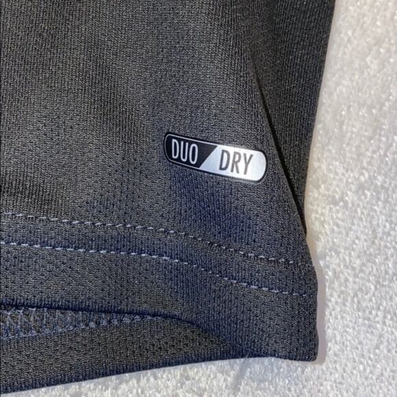 Champion Dark Gray Short Sleeve Workout Top | Sz L - Picture 4 of 6